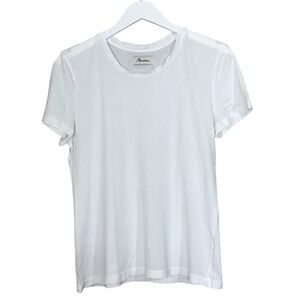 Rowan White Short Sleeve Crew Neck T-Shirt Womens Small